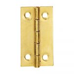 4-charnières-rect-légères-25x18-mm-acier- laitonné-F0121-611