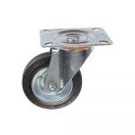 Roulette-caoutchouc-100mm-pivotante-TR179