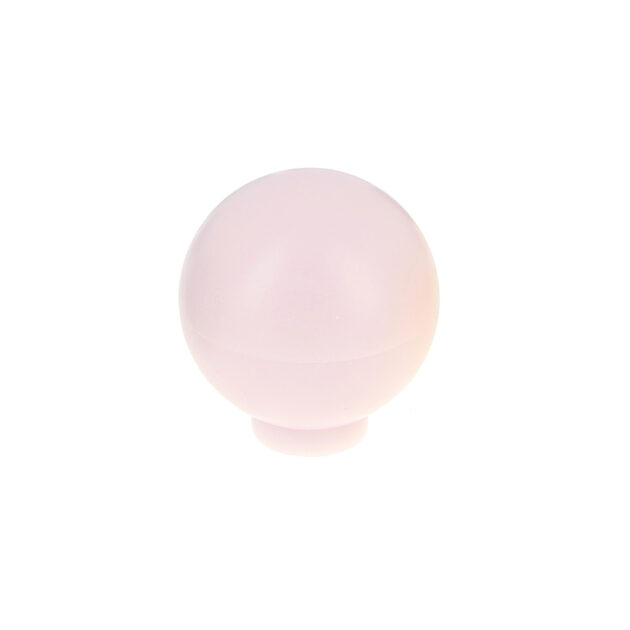 bouton-boule-plastique-rose-clair-B0067-0
