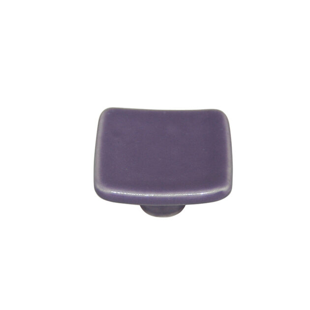bouton-carre-porcelaine-brillant-violet-parme-B0196-82