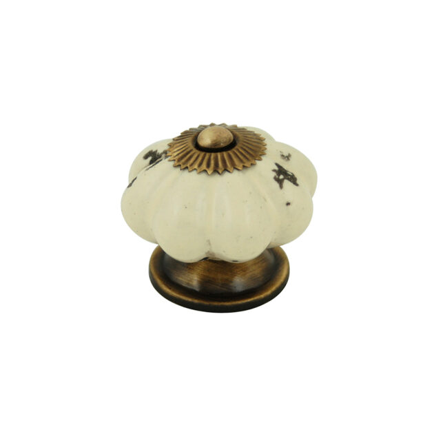 bouton-fleur-porcelaine-antique-ivoire-B0455-70
