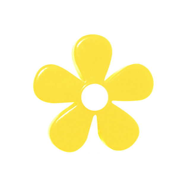 bouton-fleur-resine-jaune-B0003-9