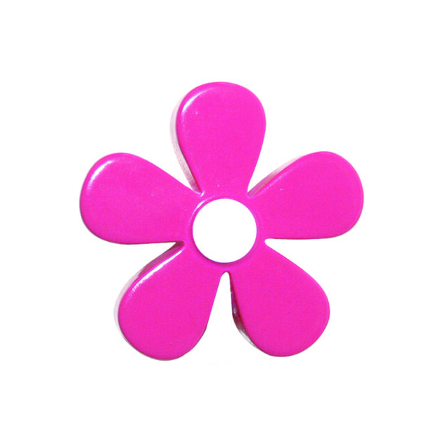 bouton-fleur-resine-rose-fuschia-B0003-29