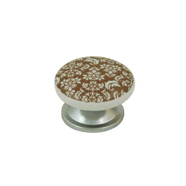 bouton-rond-plat-porcelaine-motif-taupe-base-nickele-B0462-14