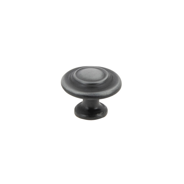 bouton-rond-plat-zamak-noir-mat-B0730-101