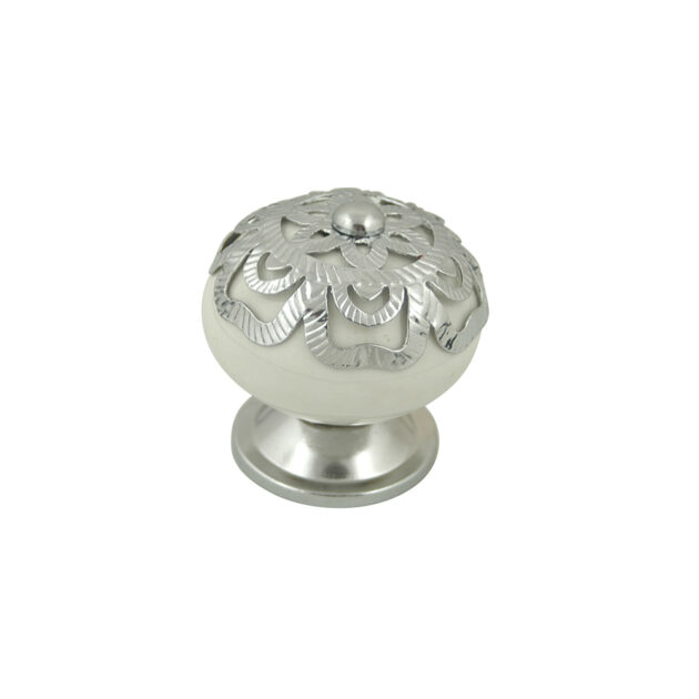 bouton-rond-porcelaine-blanc-design-metal-argente-B0473-537
