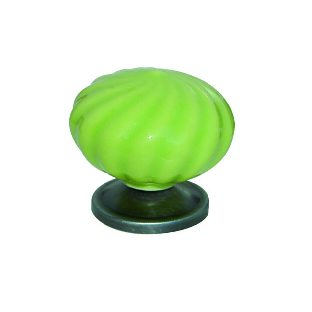 bouton-spirale-porcelaine-vert-vieux-fer-B0192-8