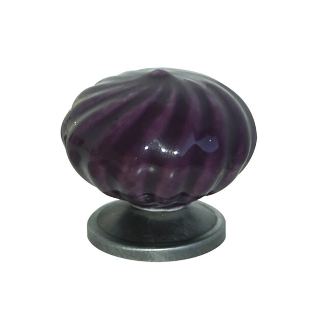bouton-spirale-porcelaine-violet-vieux-fer-B0192-82