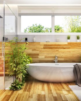 Modern design bathroom